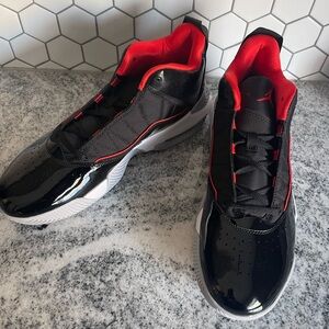Black and Red Jordan High-Top Sneakers NEW IN BOX